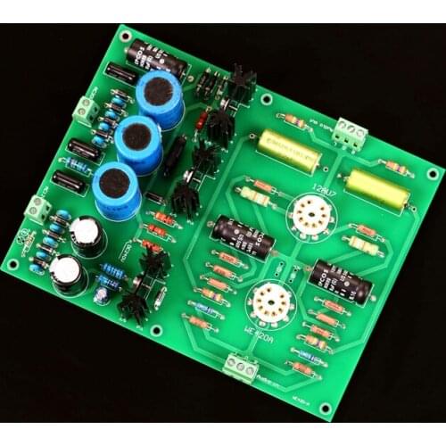 Re-engraved Western Electric WE420A/5755 preamp audio amplifier tube amplifier board