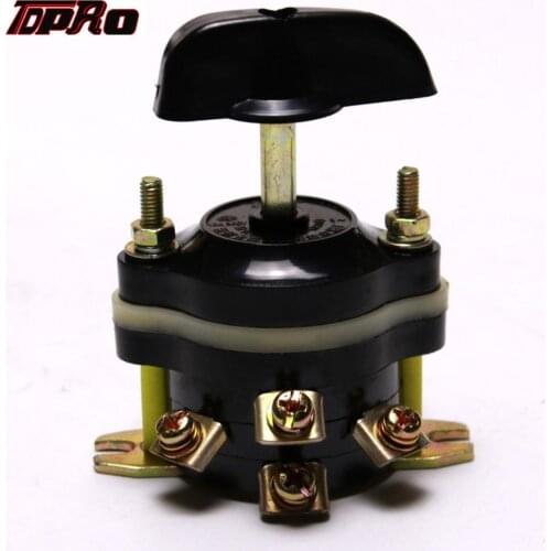 TDPRO 12V/36V/48V Brush Forward Reverse Switch Knob On/Off For 500W 800W 1000W Electric Motor Go kart Scooter ATV Quad 4 Wheeler
