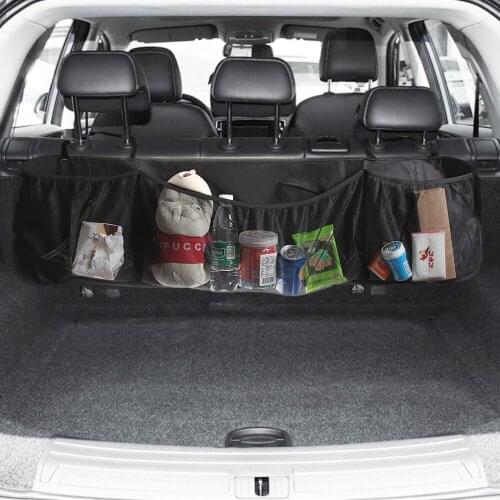 Universal Car Trunk Back Seat Organizer Bag for Lada Granta Xray Vesta For Kia Rio HYUNDAI IX35 Solaris Creta For VW Golf Polo