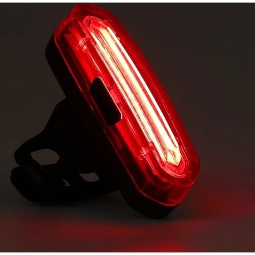 Bike Rear Light USB Rechargeable LED Bicycle Tail Light Waterproof Cycling Safety Flashlight Cycling Warning Rear Lamp