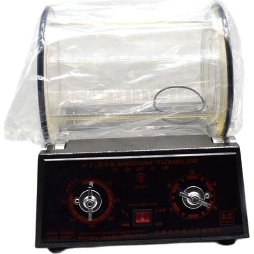 8kg Capacity Rotary Tumbler 220V Jewelry Polishing Machine Jewelry Making Tools