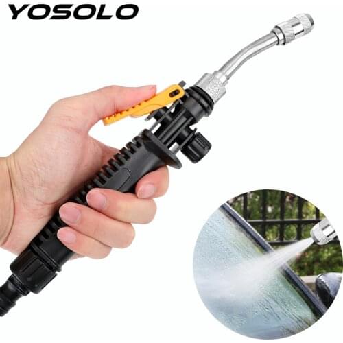 YOSOLO High Pressure Power Water Gun Water Jet Garden Washer Watering Spray Sprinkler Hose Wand Nozzle Spray Atomizing Gun
