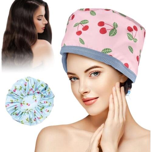 Women Hair Steamer Cap Dryers Thermal Treatment Hat Beauty SPA Nourishing Hair Styling Electric Hair Care Heating Cap Safety