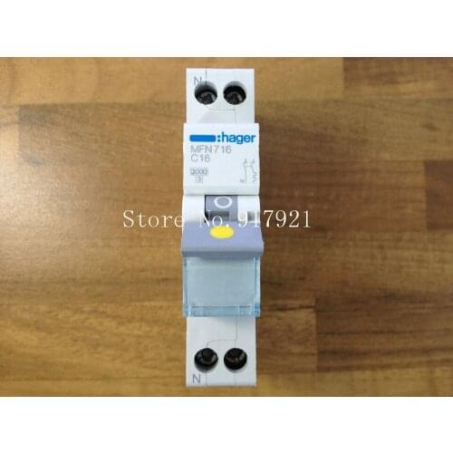 [ZOB] ORIGINAL France MFN716 C16 Hagrid miniature circuit breaker 1P+N (instead of MN116P) --10PCS/LOT