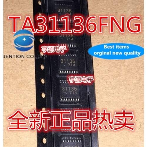 10PCS TA31136 TA31136FNG 31136 31136G TSSOP16 TOS in stock 100% new and original