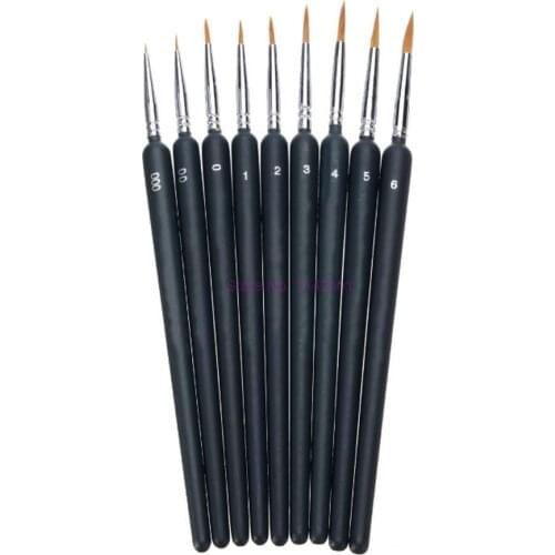 100set Brush Pen Watercolor Paint Brush Weasels Hair Paint Brush Watercolor Sketched Line Pen Drawing Stylus Art