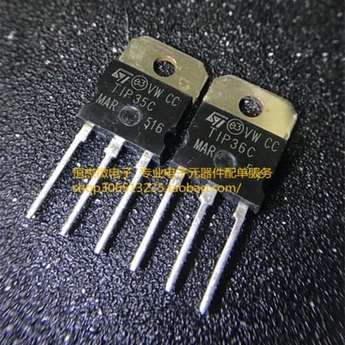 100% New Original Hot Sales TIP36C TO-3P 25A 100V 125W TIP35C