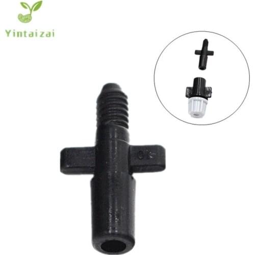 4.8mm Screw x 6mm Slip Connector For Micro Sprinkler Irrigation Greenhouse Garden Watering Drip Fittings