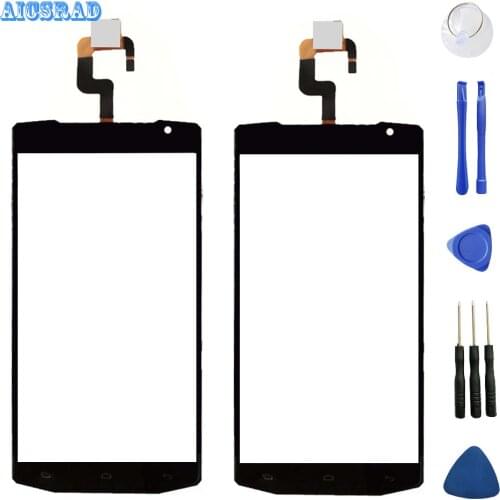 5.5 inch for OUKITEL K10000 / k10000 max Touch Screen Glass 100% Guarantee Original Glass Panel Touch Screen k 10000 pro +TOOLS