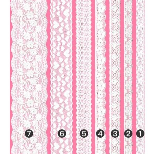 5Yards High Quality Elastic Lace Trim Ribbons Sewing Fabric DIY Craft Supplies Cotton Crochet Home Cloths Decoration Accessories