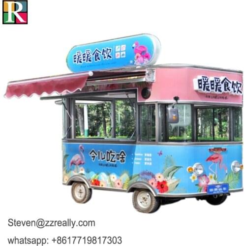 RL-Mini28 Small Mobile Fast Electric Food Truck For Sale Europe