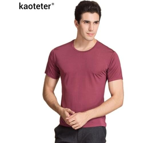 Kaoteter Men's Plain T-shirts
