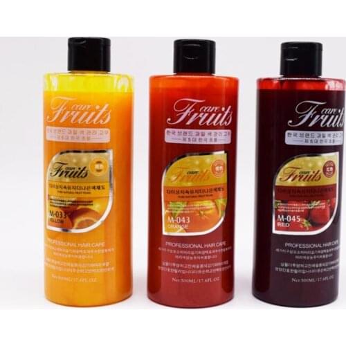Korea authentic fruit hair waxing hair cream polishing care acid nail polish hair dye hair products