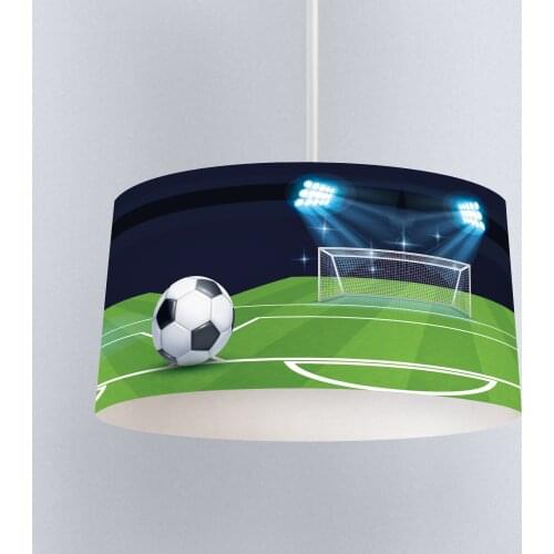Lamp For Kids Bedrooms Light Chandelier for Living Room Childrens Room Soccer Football Green Model 049
