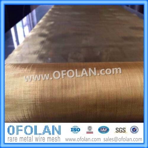 Brass Wire Mesh(20 mesh),Brass Woven Wire Cloth 500mmX1000mm supply in stock