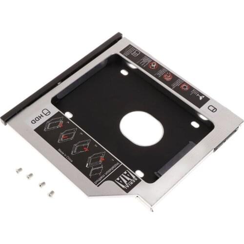 New 9.5mm SATA 2nd HDD Hard Drive Caddy for lenovo Thinkpad T400 T410 T420s W500