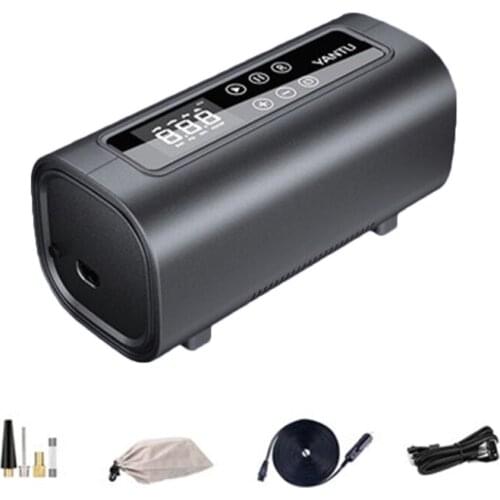Portable Electric Air Pump Dual-cylinder 2000mah Mini12v Compress Air Pump Tire Inflator for Ball Car Bike Tires