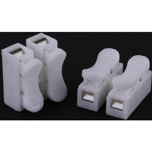 0.77 * 0.67 * 0.51inch CH2 Spring Connector 20Pcs Clamp LED Light Quick