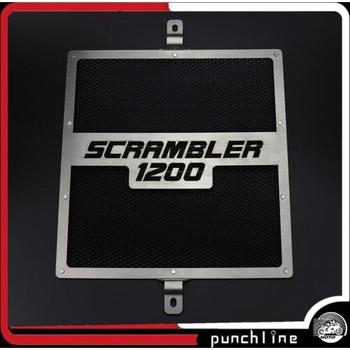 Fit Scrambler 1200 XC Radiator Grille Guard For TRIUMPH Scrambler 1200XC 1200XE 2019-2020 Radiator Grille Cover Protector