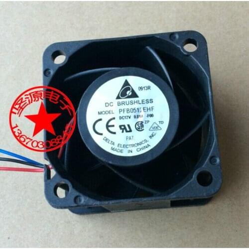 Delta Electronics PFB0512EHF -F00 Server Cooling Fan DC 12V 0.81A 50x50x32mm 3-wire