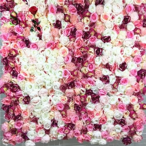 SPR Free Shipping-10pcs/lot 3D high quality Artificial wedding flower wall background arrangement flowers decorations