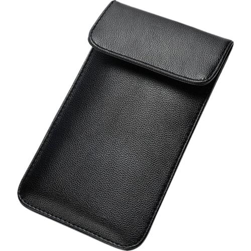 Cell Phone Signal Blocking Jammer Pouch Bag Anti-Tracking Radiation GPS Shielding Passport Sleeve Wallet Case Car Key FOB Bag