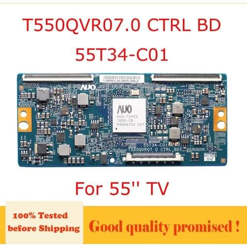 T-con Board T550QVR07.0 CTRL BD 55T34-C01 tv 55 inch Logic Board T550QVR07.0 55T34-C01 Original teste de placa tv free shipping