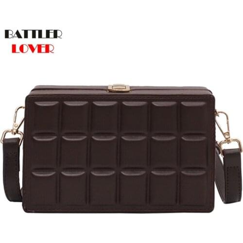 Women New Funny Shoulder Bags Chocolate Shapes Handbags For Female Luxury Design Crossbody Flaps Lady Classic Messenger Satchels