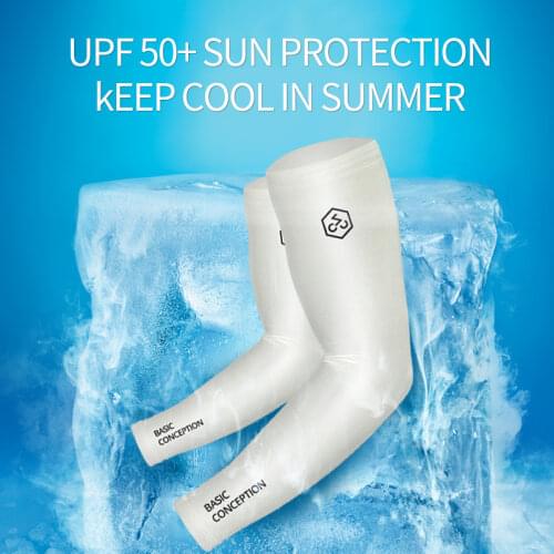 UV Sun Protection Cooling Arm Sleeves for Men and Women,UPF 50 Sports Arm Cover For Cycling Basketball Running Outdoor Sports