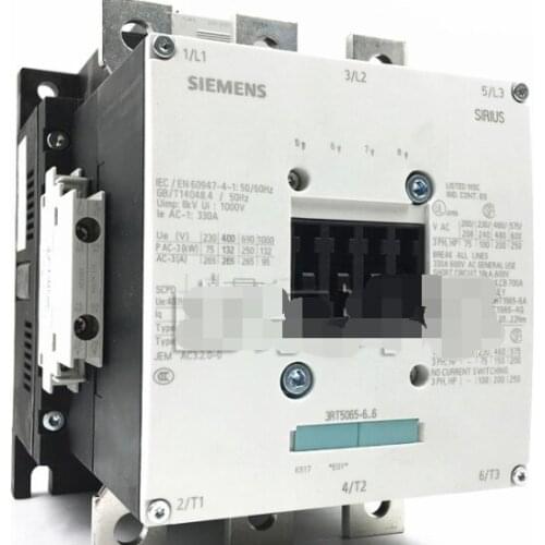 1pc Siemens 3RT5065-6AF36 contactor free shipping