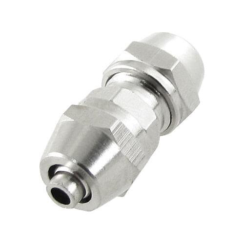 1pc Air Hose Tube Pneumatic Fitting Quick Coupler Connector Fit for Tube Outer Diamater 4mm/6mm/8mm/10mm/12mm/14mm/16mm