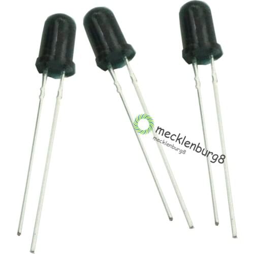 10 pieces. 5mm 940nm IR infrared receiving LED lamp