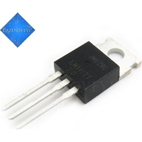 10pcs/lot LM1117T-5.0 LM1117 TO-220 In Stock