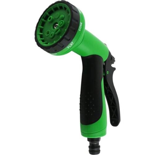 8 Pattern Garden Water Gun Hose Nozzle Mutifunctional Household Car Washing Yard Water Sprayer Pipe Tube Nozzle Sprinkle Tools