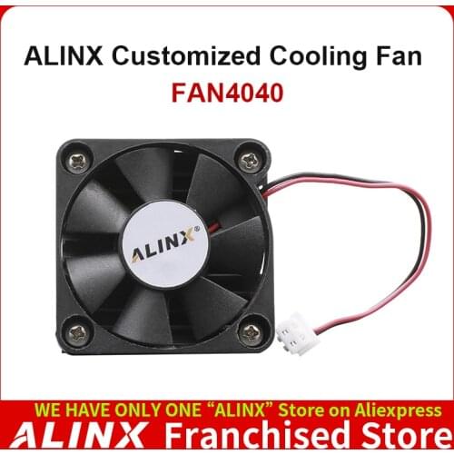 ALINX FAN4040: Customized Cooling Fan 12V DC Power Supply Interface