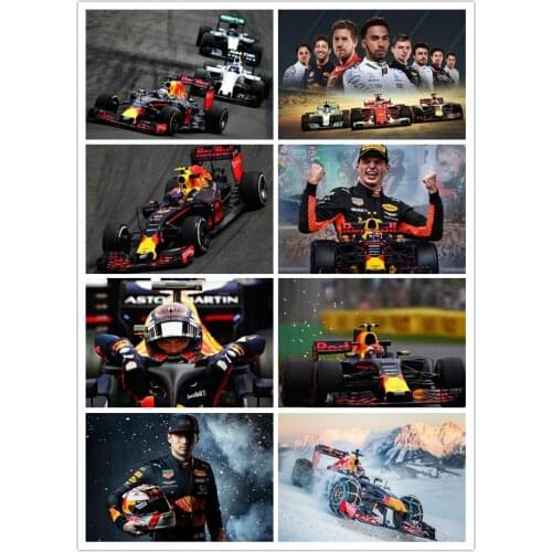 Diamond Painting Full Drill Racing F1 Diamond Embroidery Rhinestones Painting Cross Stitch Diamond Mosaic Gift