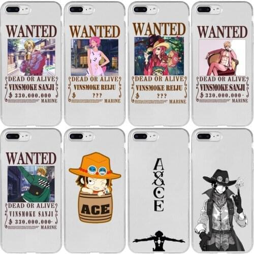 One Piece Portgas D. Ace Fire Cover Case for Xiaomi Redmi Note 9 9S 9A 9C 8T 8 7 6 5 4 Pro Max Prime