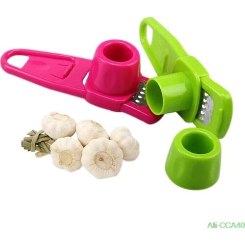 Ginger Garlic Grinding Tool Plastic Multi Functional Garlic Presses Grater Planer Slicer Cutter Cooking Tool Kitchen Utensils