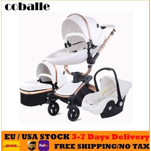 Luxury Baby Stroller 3 in 1 High Quality Baby Pram baby pushchair pram strollers for baby 0-36 months free shipping