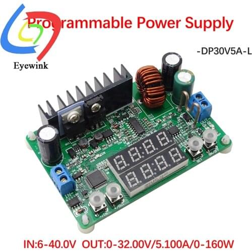 DP30V5A-L Constant Voltage current Step-down Programmable Power Supply module buck Voltage converter regulator LED display