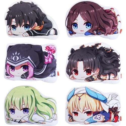 Fate/Grand Order FGO Fujimaru Ritsuka Medusa Gilgamesh Enkidu Cosplay Doll Plush Stuffed Cushion Sofa Throw Pillow Toy Xmas Gift