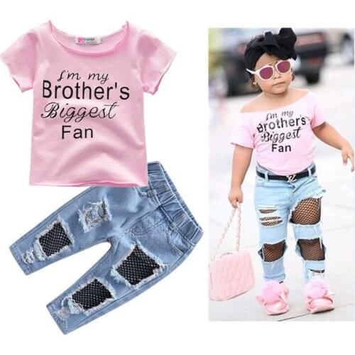 Girls clothing sets short sleeve T-shirt + long pants casual cartoon kids cotton tops shorts casual kids 2 pcs sets 0-6year
