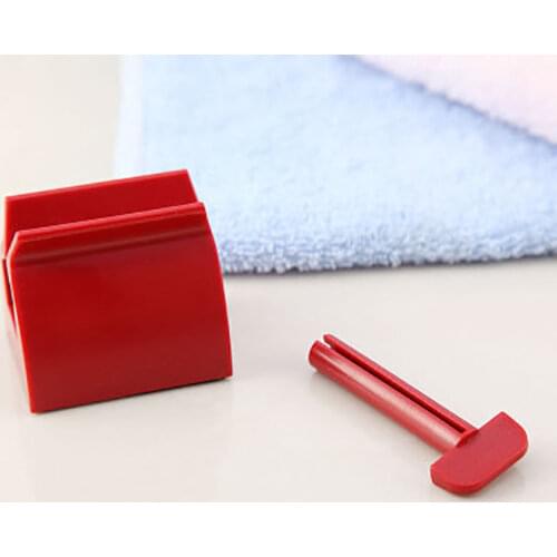 Multi-functional Toothpaste Dispenser Facial Cleanser Squeezer Clips Rolling Toothpaste Squeezer Tube Bathroom Accessories