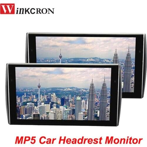 Ultra-thin 11.6 inch MP5 Car Headrest Monitor 1336*768 High-definition Display USB support HDMI Player TFT LCD Screen