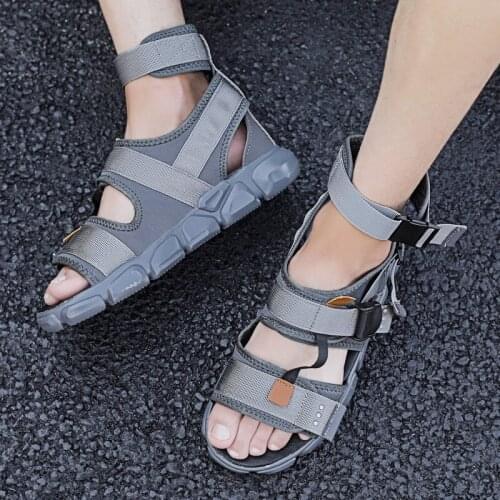 Mens Sandals Size 44 Mens Sandles Gladiator Sandals Summer Big Sandalhas Masculina Geta Men Roman Rubber Sandal 39 S