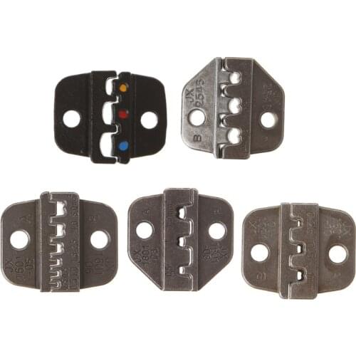 Ratchet Wire Crimper Insulated Bare Terminal Jaw Mold For Crimping Clamp Pliers