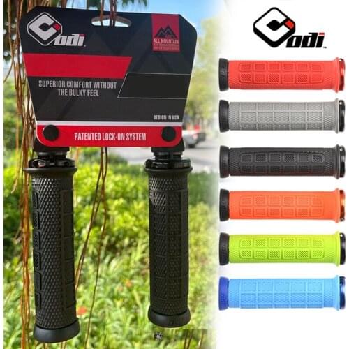 ODI Handlebar Grips Lock Silicone Grips Anti-skid MTB bike grip Waterproof For Folding XC bmx Soft grips Cycling Accessories