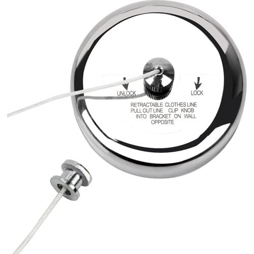 Clothes Drying Rack Rope Convenient Home Storage Retractable Clotheslines Stainless Steel Clothes Dryer OrganiserLaundry Hanger