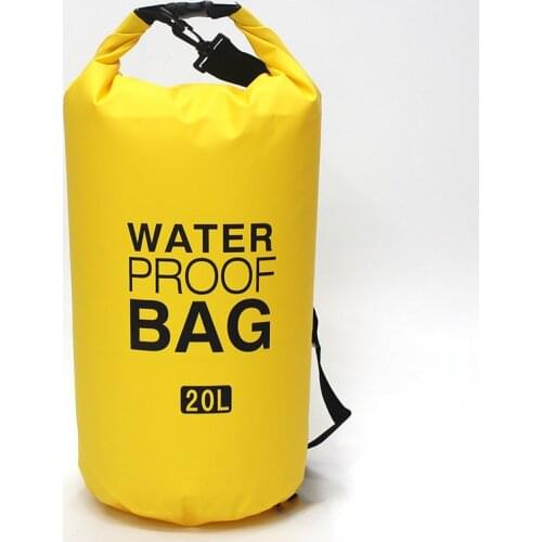 Women Swimming Beach Bag Men River Trekking Pack 500D PVC Bucket Bag Outdoor Travel Water Sports Storage Blosa