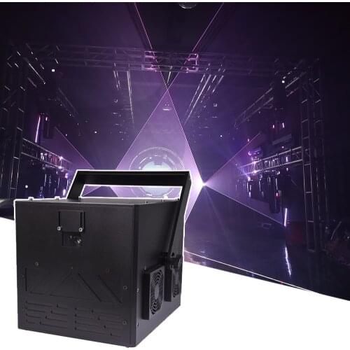 10W RGB 40kpps Galvo Laser Light For Professional Stage Lighting Effect Laser Show System DMX512 SD ILD Control Laser Projector